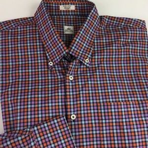 PETER MILLAR Men's Long Sleeve XL Plaids & Checks